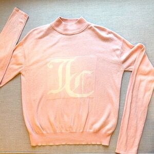 Juicy Couture pink sweater- Med